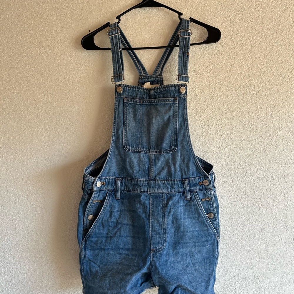 Madewell Blue Denim Jumpsuit